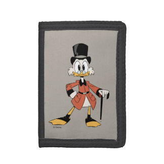 Scrooge McDuck | Work Hard Quack Hard Trifold Wallet