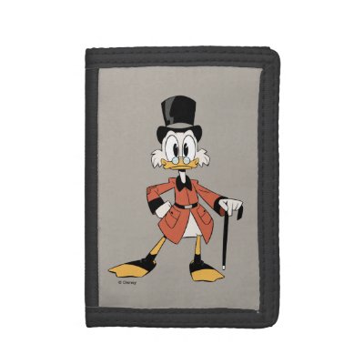 Scrooge McDuck | Work Hard Quack Hard Trifold Wallet