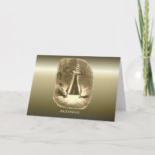 Scrooge of Christmas - A Christmas Carol Holiday Card