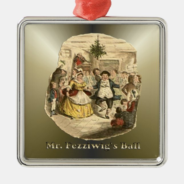 Scrooge of Christmas - A Christmas Carol Metal Ornament (Front)