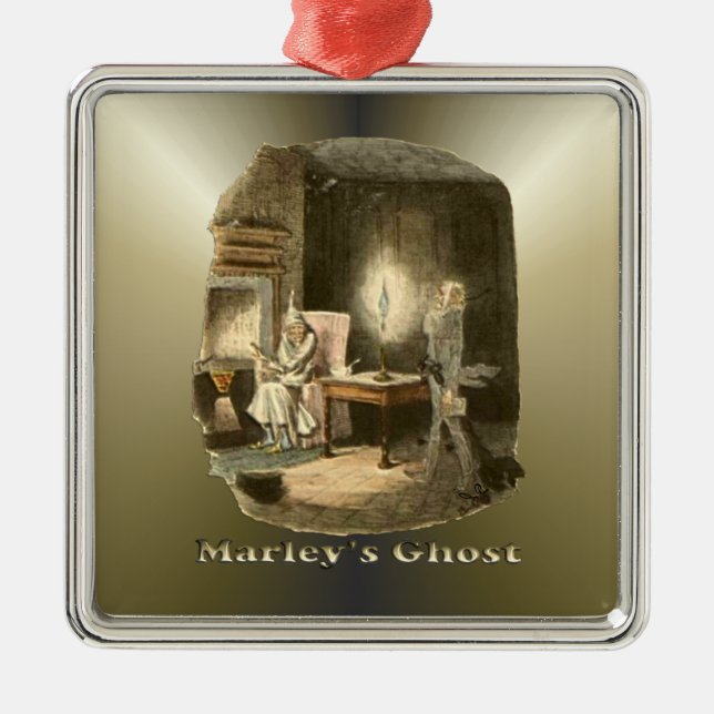 Scrooge of Christmas - A Christmas Carol Metal Ornament (Front)