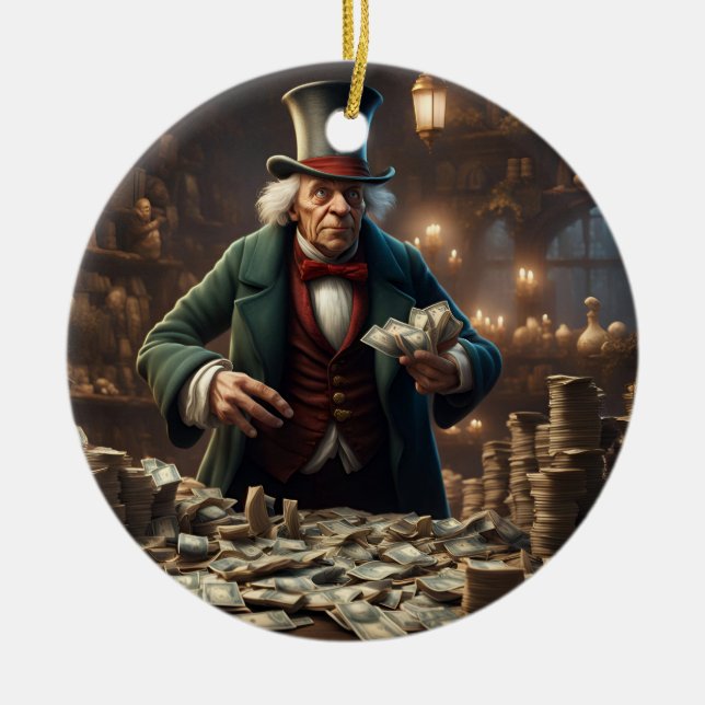 Scrooge Ornament (Front)