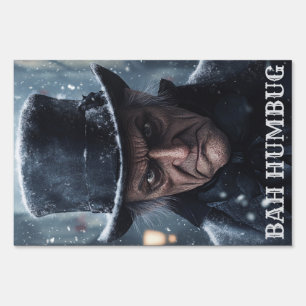 Scrooge Yard Sign