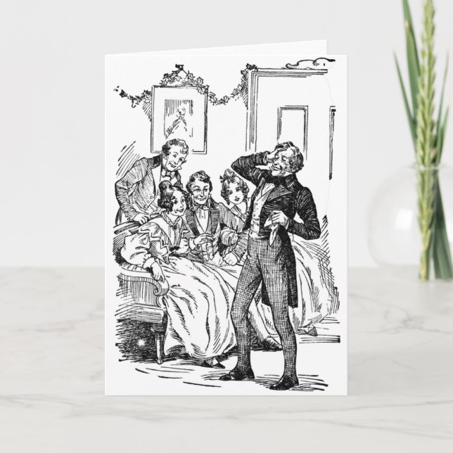 Scrooge's Nephew Holiday Card (Front)