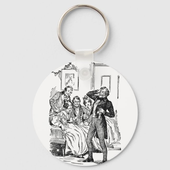 Scrooge's Nephew Keychain (Front)