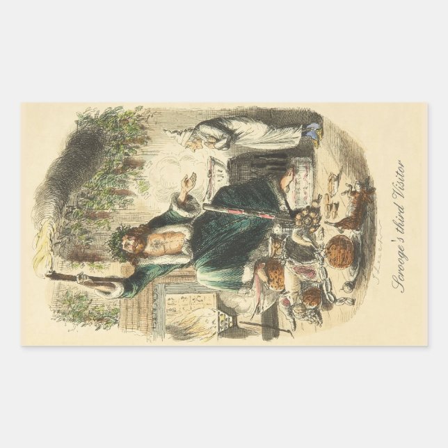 Scrooge's Third Visitor Sticker (Front)