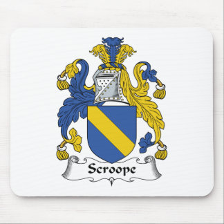 Scroope Family Crest Mouse Pad