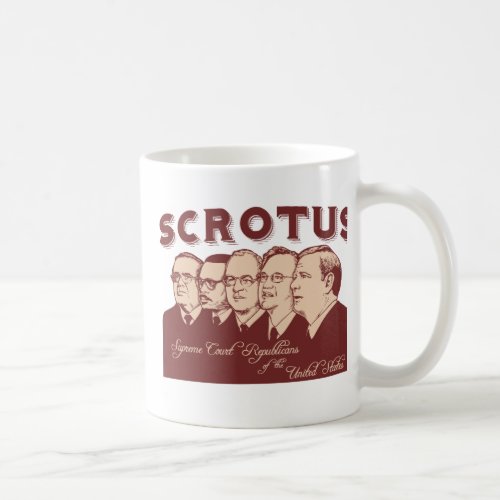 SCROTUS COFFEE MUG