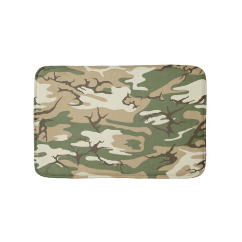 Scrub Camo Bath Mat