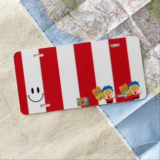 Scrub Daddy Mininos License Plate