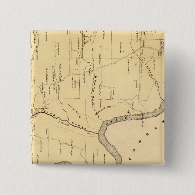 Scrub Grass Township Button (Front)