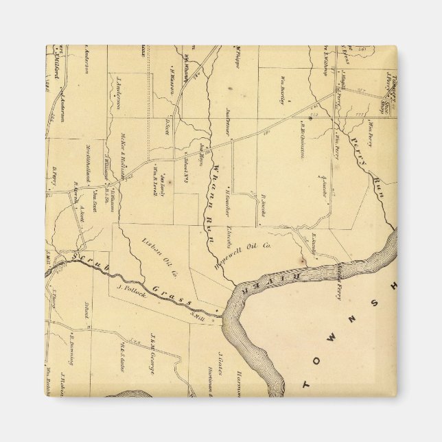 Scrub Grass Township Magnet (Front)