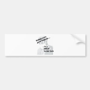 Scrub Tech Bumper Sticker