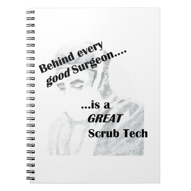 Scrub Tech Notebook (Front)