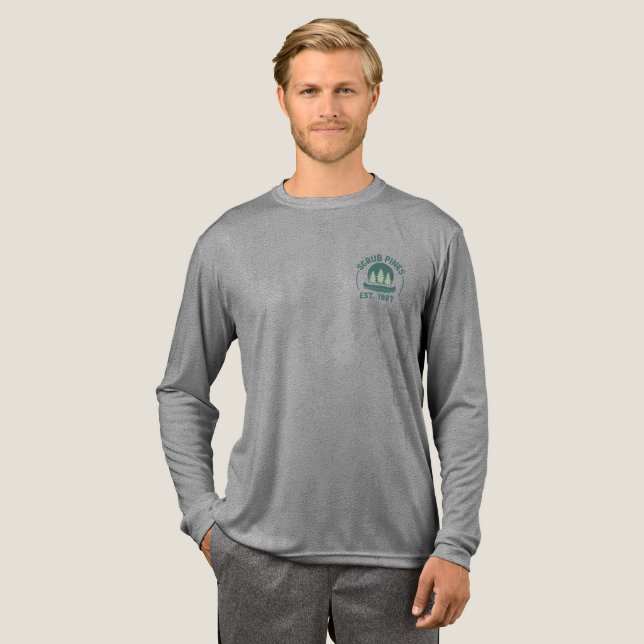 Scrubpines left pocket logo Shirt (Full Front)