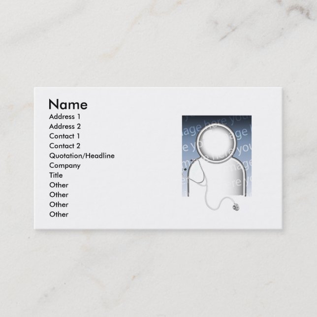 Scrubs - Business Business Card (Front)
