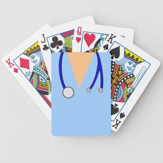 scrubs medical custom deck of cards nurse doctor zazzle