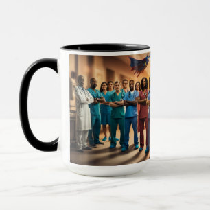 Scrubs to Superheroes Mug
