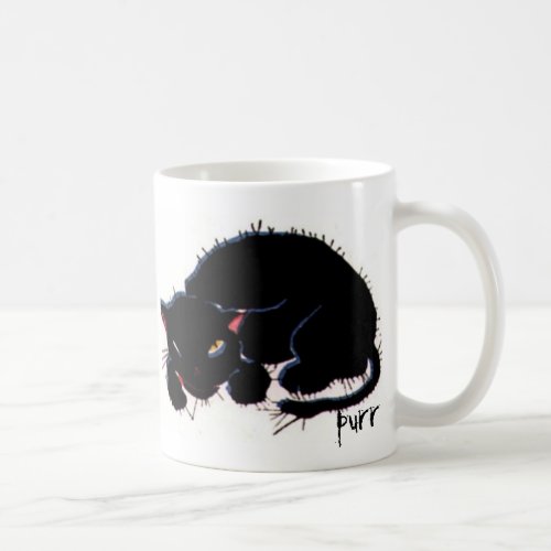 Scruffy Cat Coffee Mug