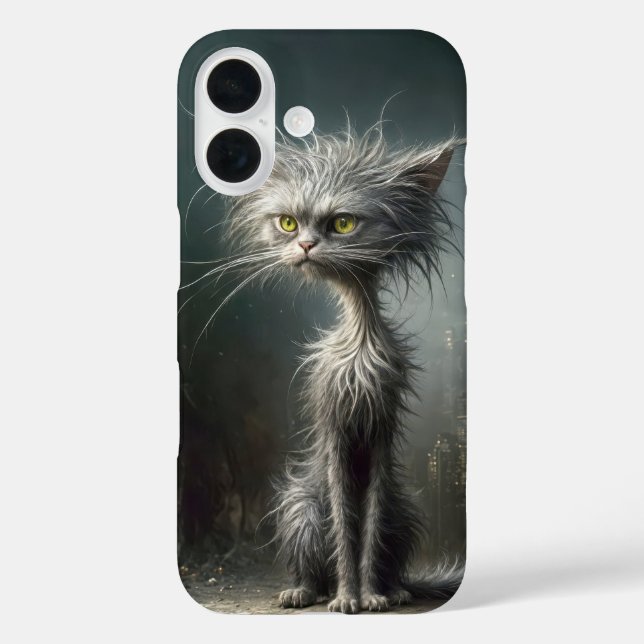 Scruffy City Street Cat Case-Mate iPhone Case (Back)