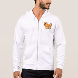 Scruffy Orange Puppy Dog Hoodie
