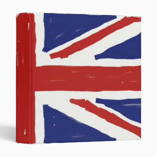 Scruffy Union Jack Binder