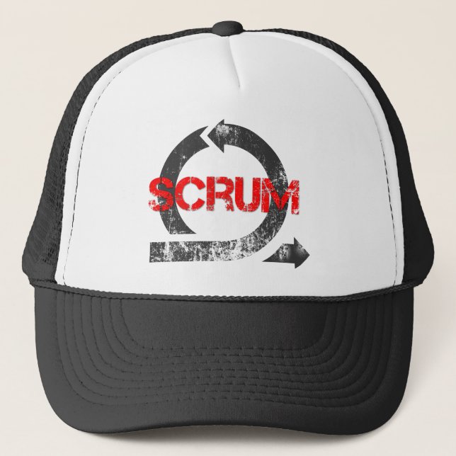 Scrum Cap (Vintage Style) (Front)