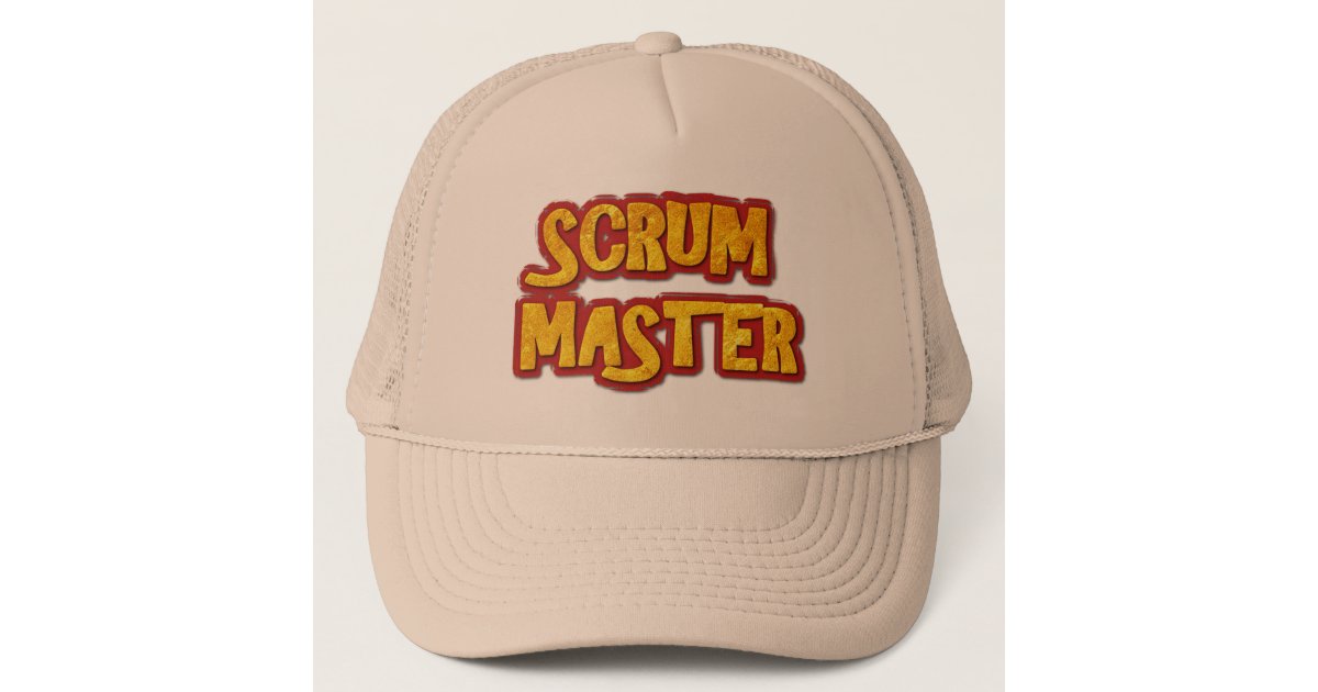 Scrum Master Cap Zazzle