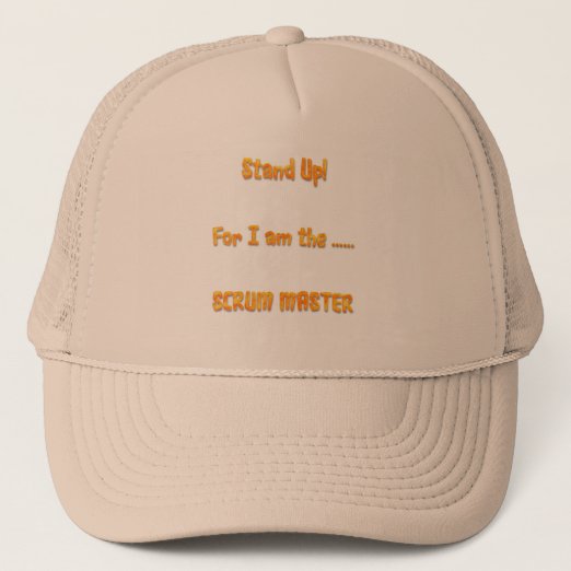 Scrum Master Hats & Caps | Zazzle