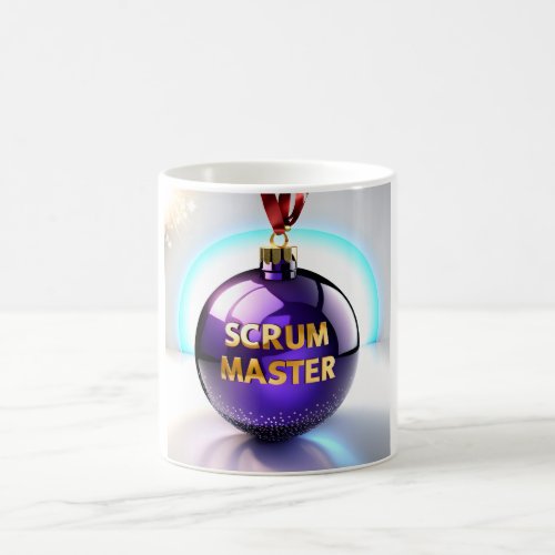 Scrum Master Christmas Bauble Coffee Mug