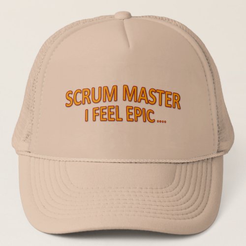 Scrum Master Epic Cap