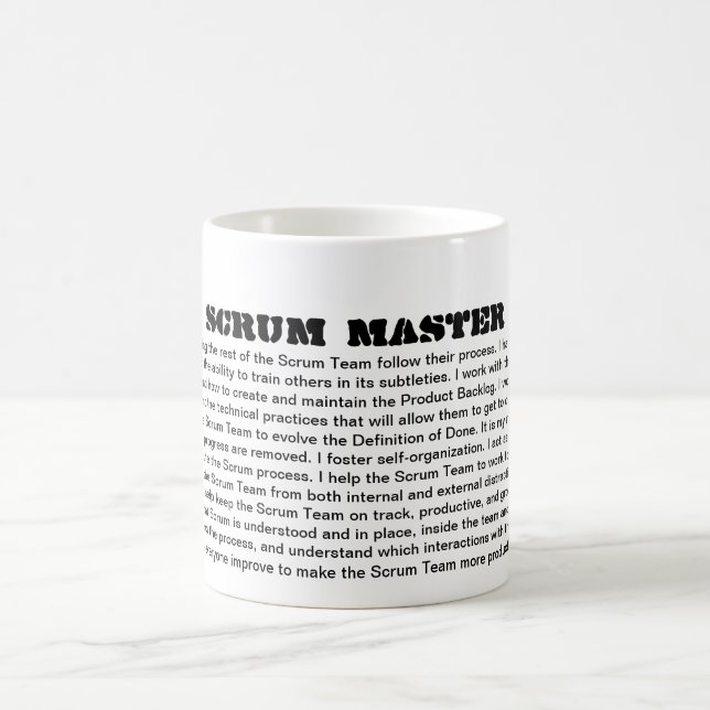Scrum Master Mug (Center)