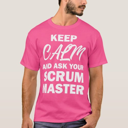 Scrum Master Software Development Team Funny T_Shirt