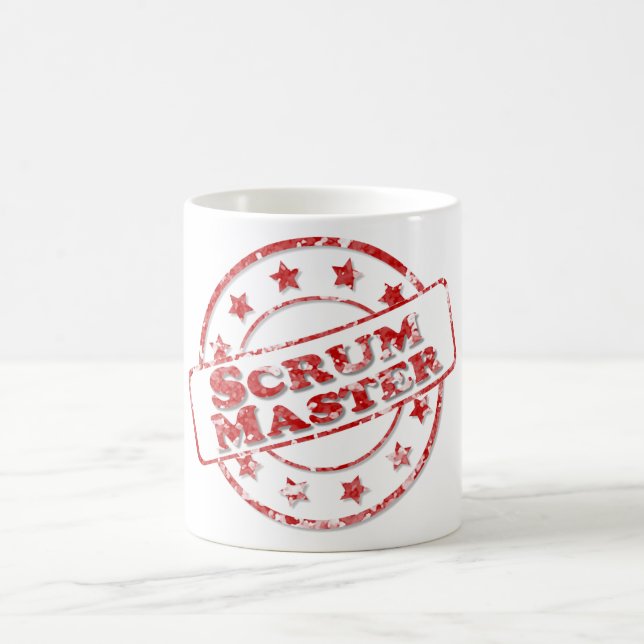 Scrum Master Stamp Mug (Center)