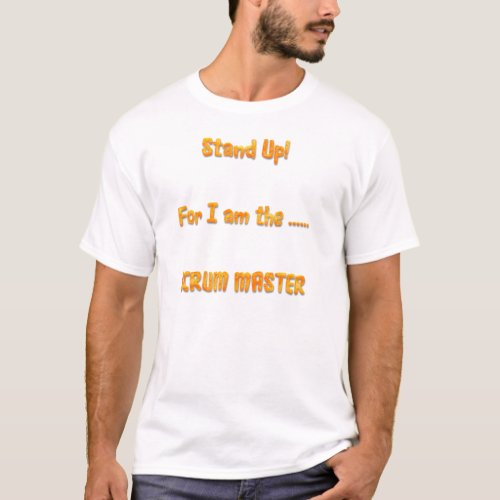 Scrum Master T Shirt