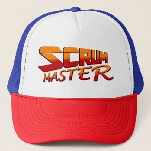 Scrum Master Two Font Trucker Hat