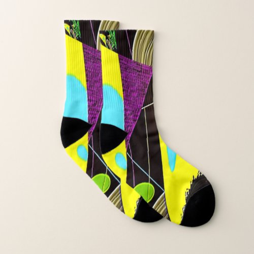 Scrunchies All_Over Print Socks