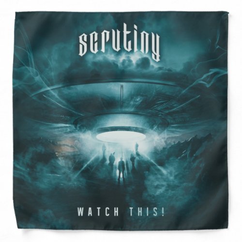 Scrutiny Watch This Album Art Bandana