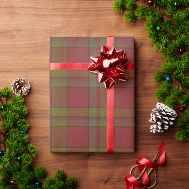 Scrymgeour Modern Original Scottish Clan Tartan  Wrapping Paper (Holiday Gift)