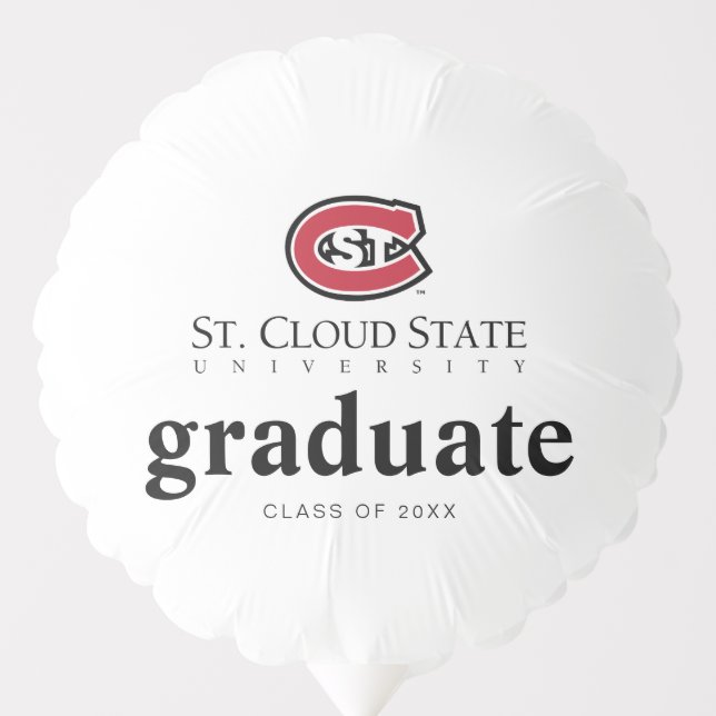 SCSU Athletic C-Logo | Classic Serif Text Balloon (Front)