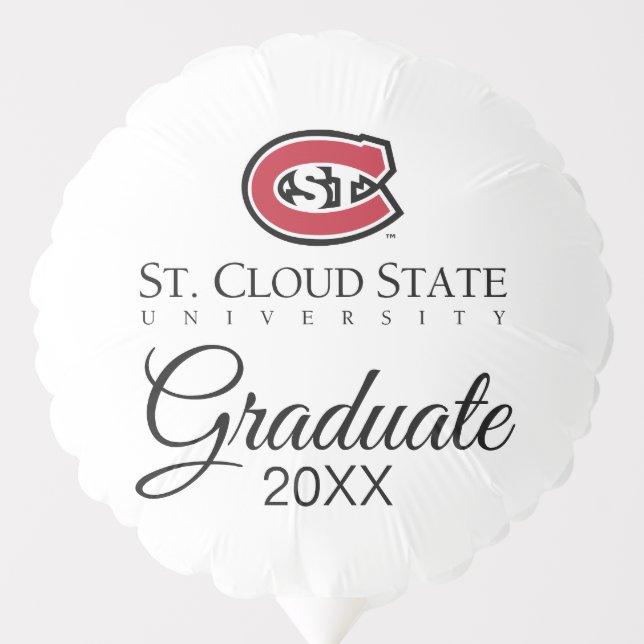 SCSU Athletic C-Logo | Classic Serif Text Balloon (Front)