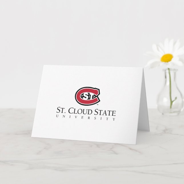 SCSU Athletic C-Logo | Congratulations Graduate Card (Small Plant)