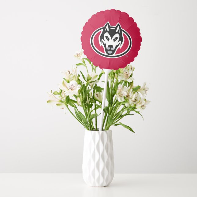 SCSU Huskies Balloon (Vase)