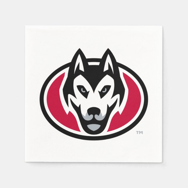 SCSU Huskies Napkins (Front)