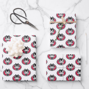 SCSU Huskies Wrapping Paper Sheets