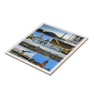 SCT007 GLASGOW, Scotland, Ceramic Tile