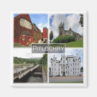 SCT008 PITLOCHRY, Scotland, Fridge Magnet