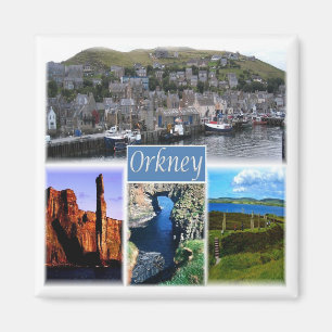 SCT013 ORKNEYS The Orkney Islands Scotland, Fridge Magnet