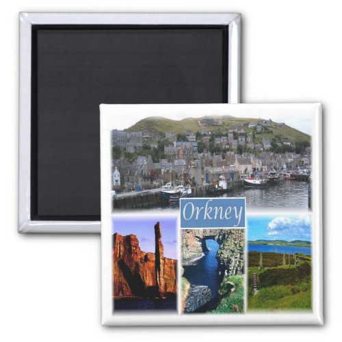 SCT013 ORKNEYS The Orkney Islands Scotland Fridge Magnet