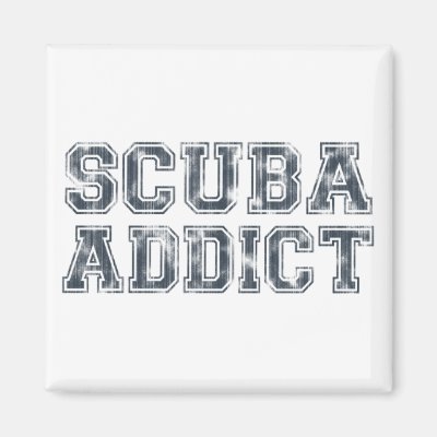 Scuba Addict Magnet